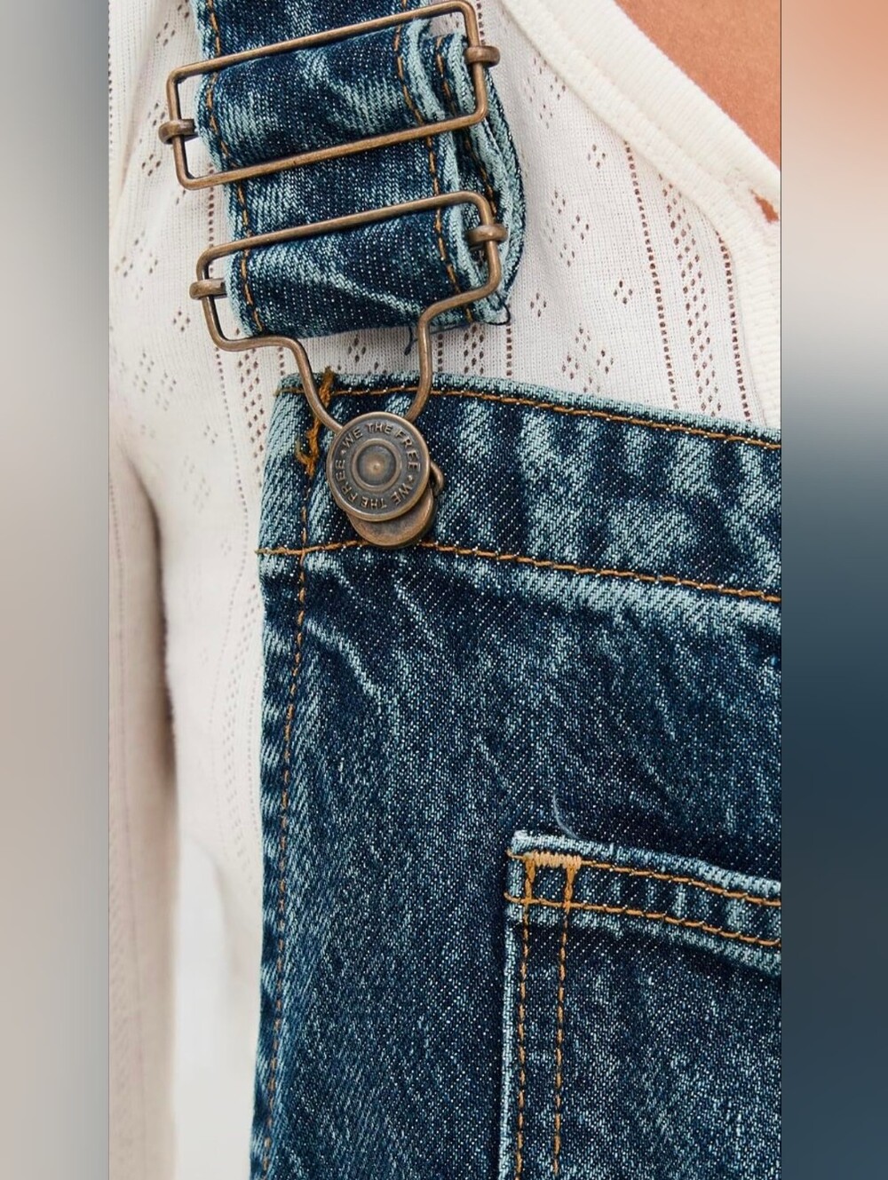 Free People Women's Good Luck Overalls - Picture 5 of 5